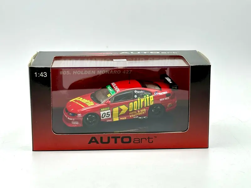 1:43 2004 Peter Brock Nations Cup -- Holden Monaro 427 -- Biante/Autoart 1