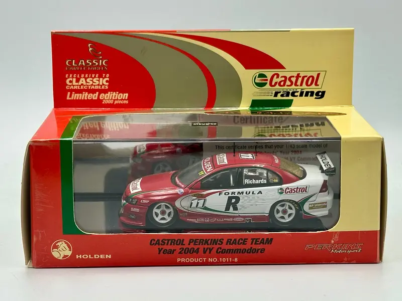 1:43 2004 Steven Richards -- #11 Holden Vy Commodore -- Classic Carlectables 1