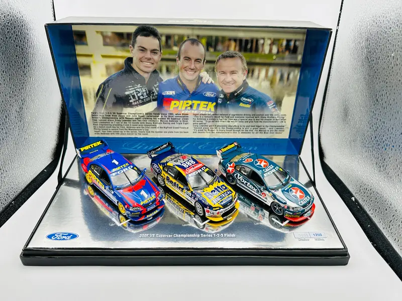 1:43 2005 Championship 1-2-3 Set - Ingall/Lowndes/Ambrose - Classic Carlectables 1