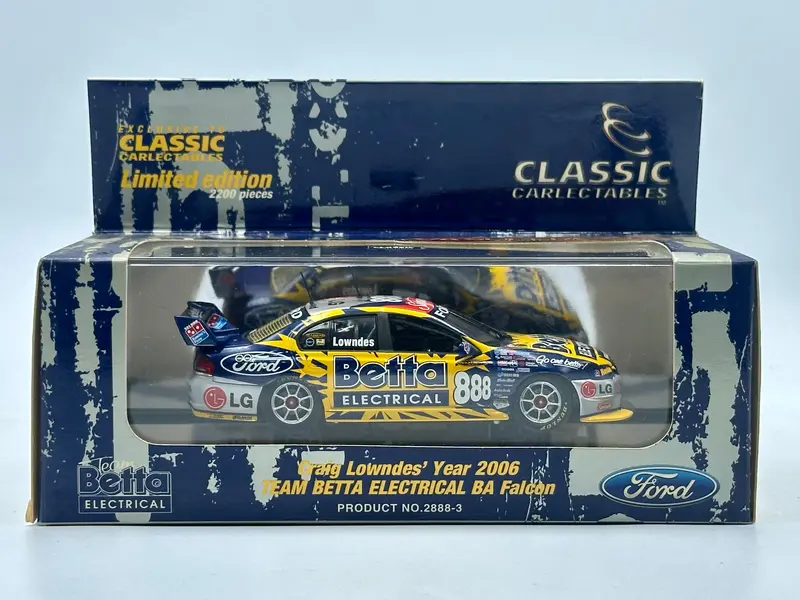 1:43 2006 Craig Lowndes -- #888 Ford Ba Falcon -- Classic Carlectables 1