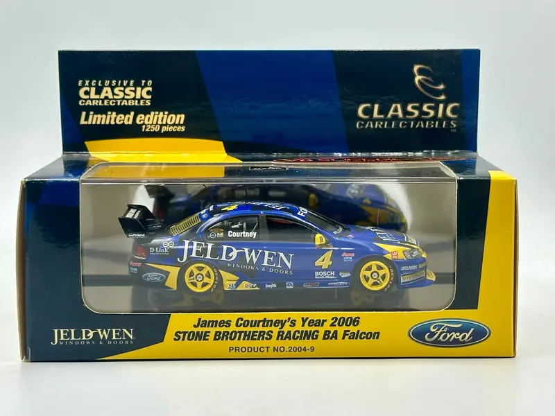 1:43 2006 James Courtney -- #4 Ford Ba Falcon -- Classic Carlectables 1
