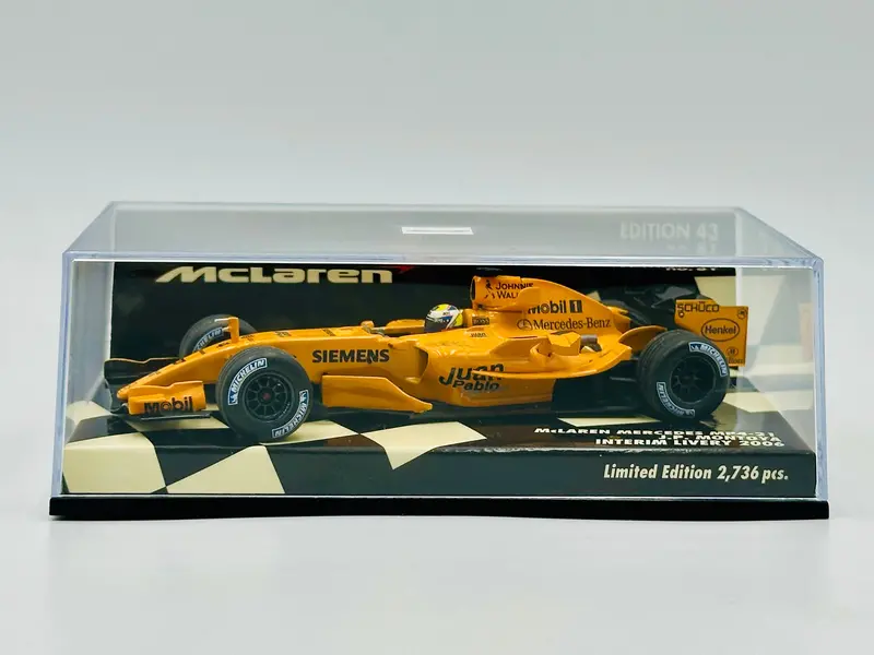 1:43 2006 Juan Pablo Montoya -- #4 Mclaren Mercedes Mp4-21 -- Minichamps F1 1