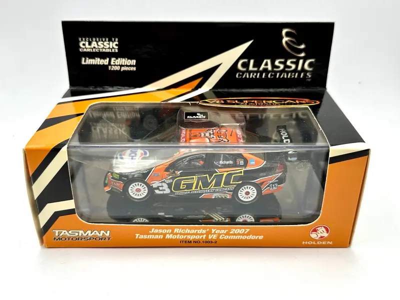 1:43 2007 Jason Richards -- Tasman Motorsport -- Classic Carlectables 1