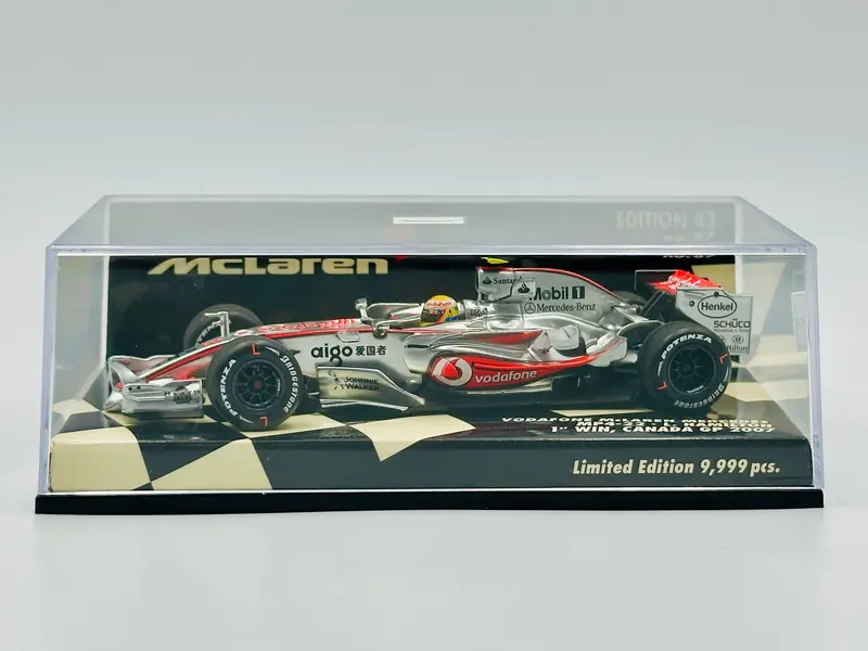 1:43 2007 Lewis Hamilton -- 1St Win -- #2 Mclaren Mercedes Mp4-22 -- Minichamps F1 1
