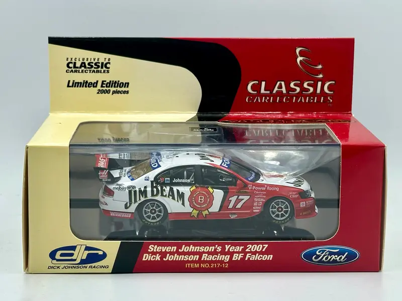 1:43 2007 Steven Johnson -- #17 Ford Bf Falcon -- Classic Carlectables 1