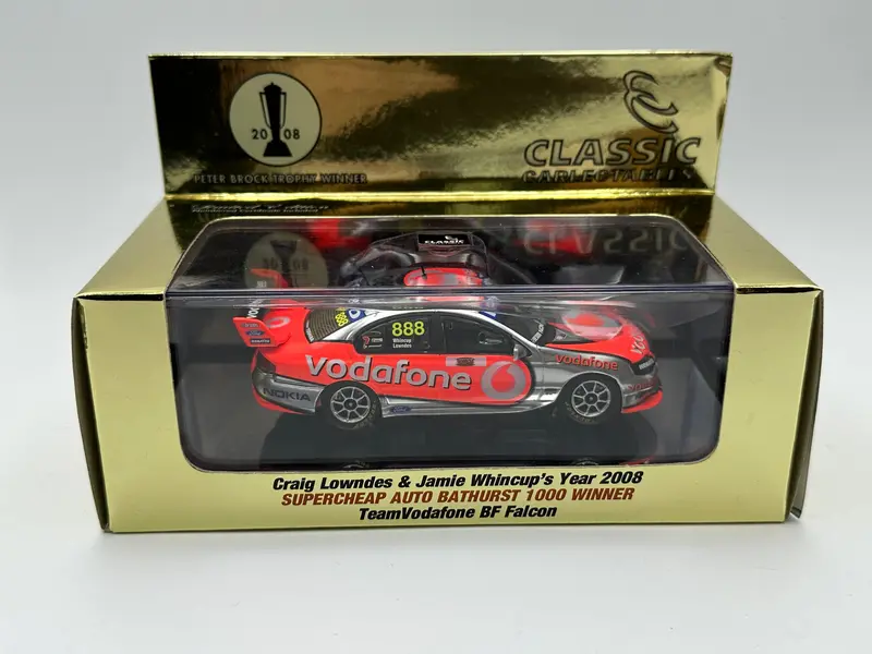 1:43 2008 Bathurst Winner -- Lowndes/Whincup -- Classic Carlectables 1