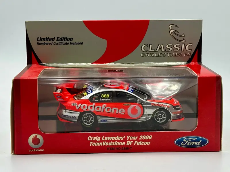 1:43 2008 Craig Lowndes -- #888 Ford Bf Falcon -- Classic Carlectables 1