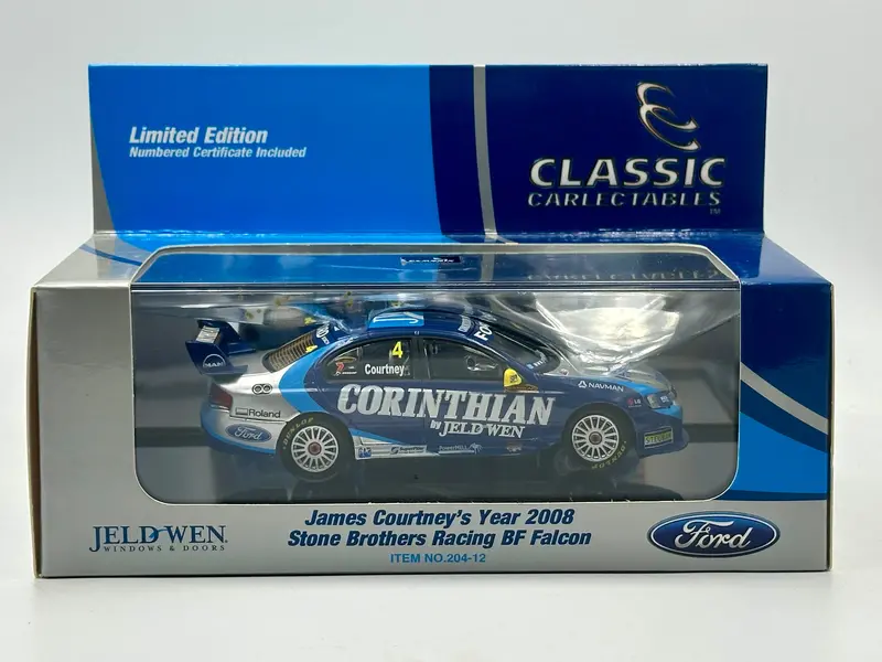 1:43 2008 James Courtney -- #4 Ford Bf Falcon -- Classic Carlectables 1
