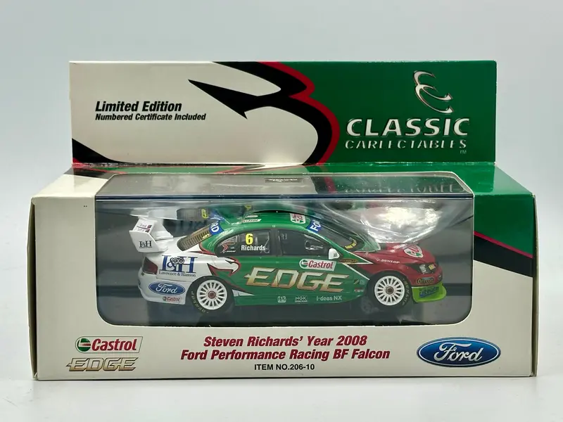 1:43 2008 Steven Richards -- #6 Ford Bf Falcon -- Classic Carlectables 1