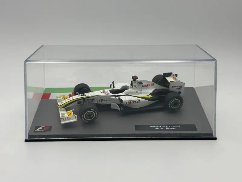 1:43 2009 Jenson Button -- Brawn Gp 01 -- Atlas F1 1