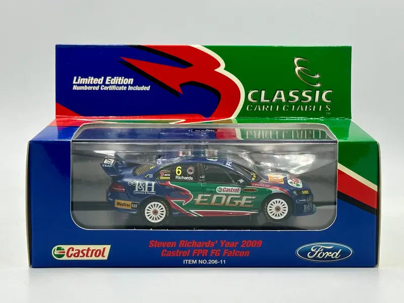 1:43 2009 Steven Richards -- #6 Ford Fg Falcon -- Classic Carlectables 1