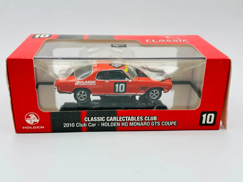1:43 2010 Classic Carlectables Club Members -- Holden Hq Gts Monaro 1
