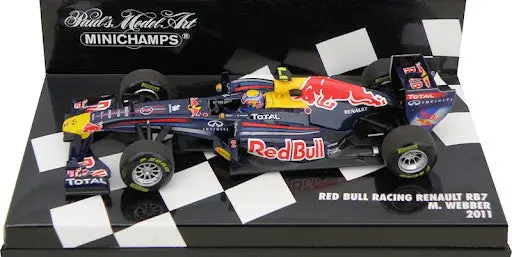 1:43 2011 Mark Webber -- Red Bull Rb7 -- Minichamps F1 1