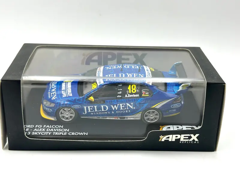 1:43 2013 Alex Davison - Skycity Triple Crown -- Ford Fg Falcon -- Apex Replicas 1