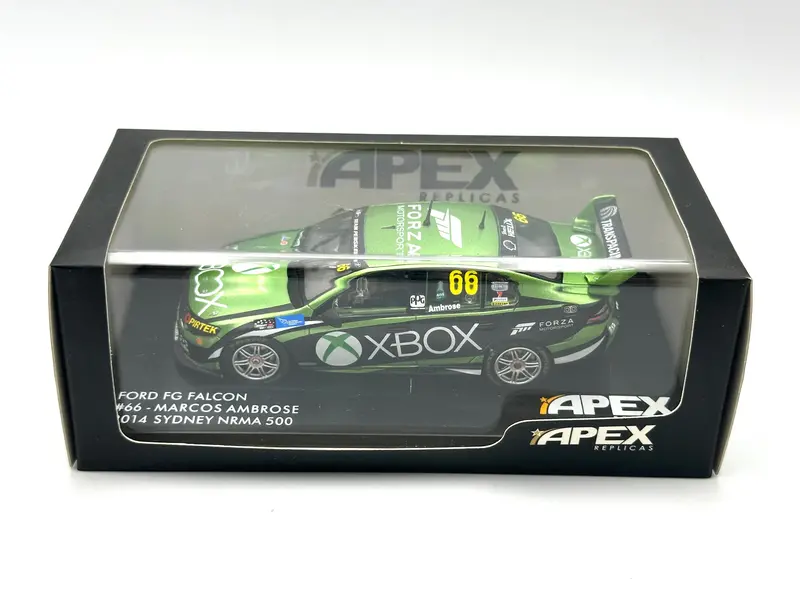 1:43 2014 Marcos Ambrose -- Xbox Ford Fg Falcon -- Apex Replicas 1