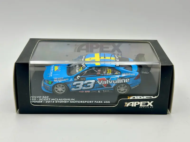 1:43 2014 Scott Mclaughlin -- Smsp Winner -- Volvo S60 -- Apex Replicas 1