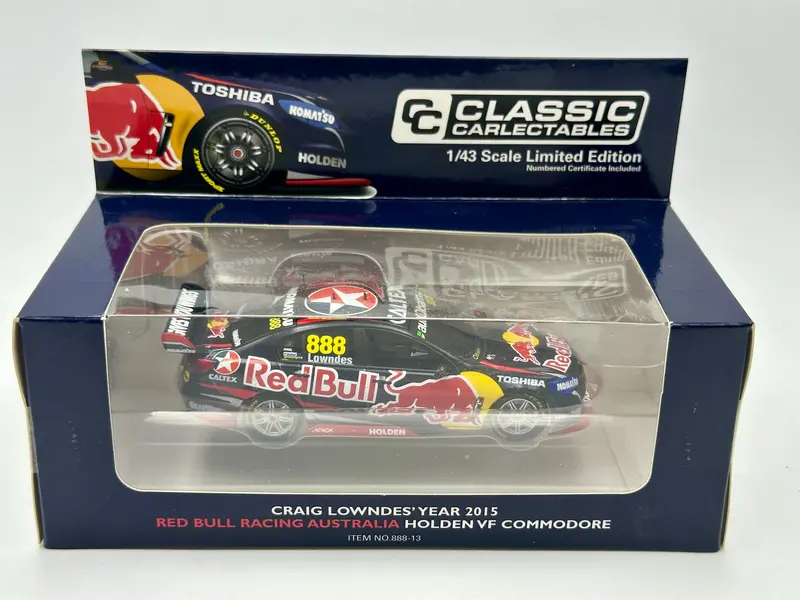 1:43 2015 Craig Lowndes -- Red Bull Racing -- Classic Carlectables 1