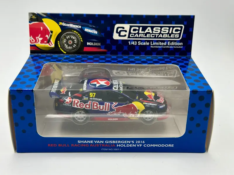 1:43 2016 Shane Van Gisbergen -- Red Bull Racing -- Classic Carlectables 1
