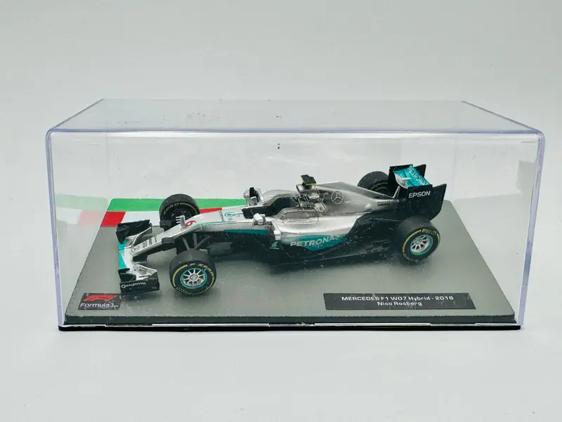1:43 2016 World Champion -- Nico Rosberg -- Mercedes W07 Hybrid -- Atlas F1 1