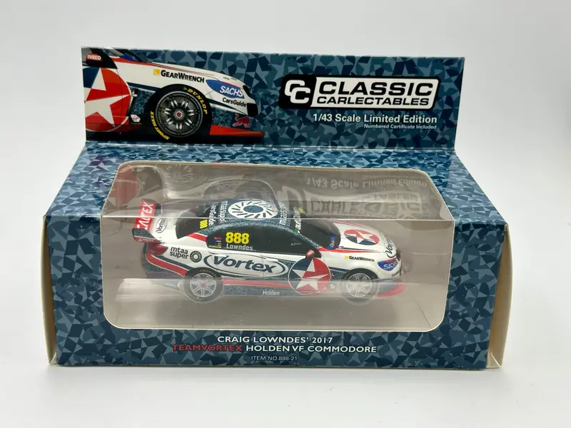 1:43 2017 Craig Lowndes -- Team Vortex -- Classic Carlectables 1
