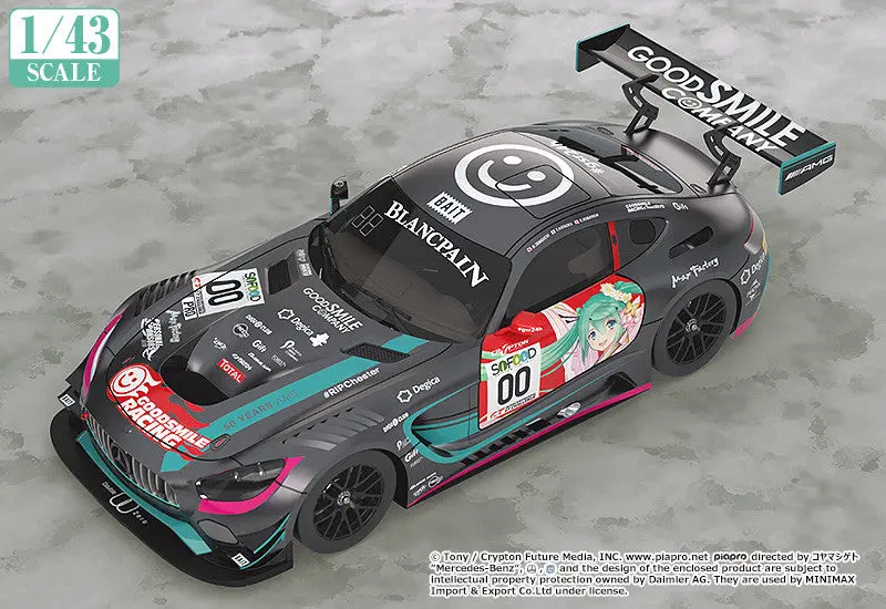 1:43 2017 Spa 24H Mercedes-Benz Amg Gt3 -- Good Smile Racing -- Spark 1