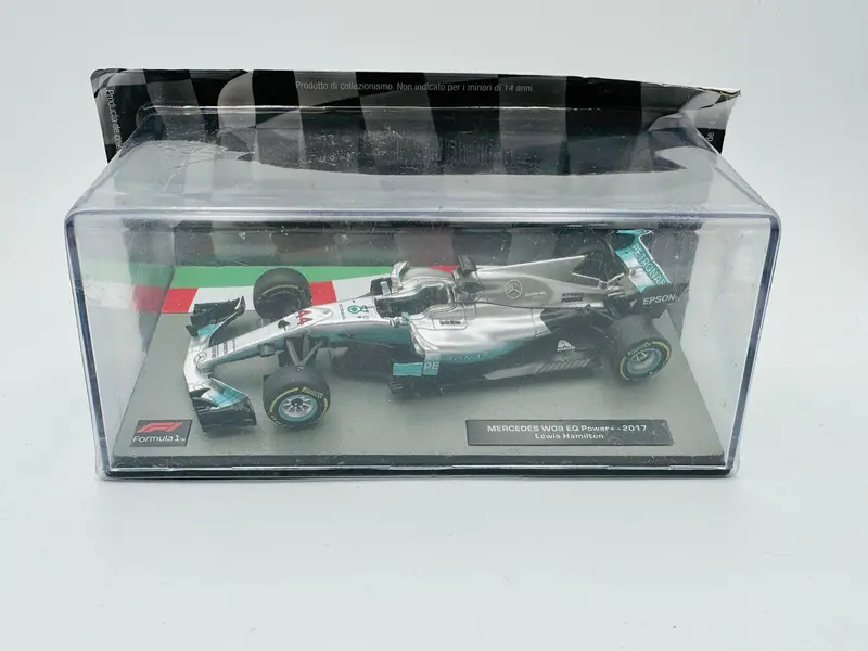 1:43 2017 World Champion -- Lewis Hamilton -- Mercedes W08 -- Atlas F1 1