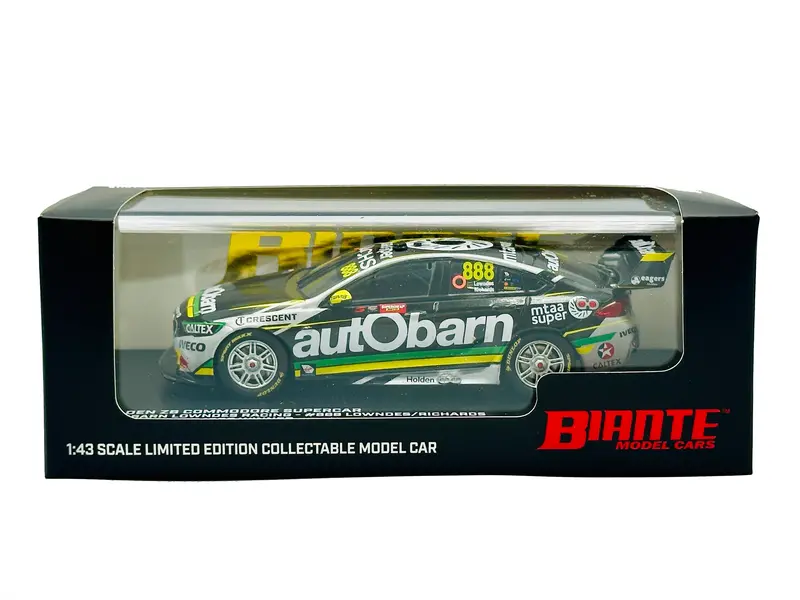1:43 2018 Bathurst Winner -- Lowndes/Richards -- Autobarn Lowndes Racing -- Biante 1