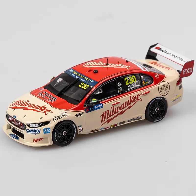 1:43 2018 Sandown Retro -- Davison 23 Red Racing -- Authentic Collectables 1