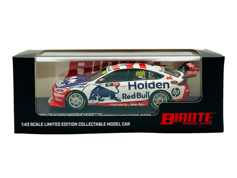 1:43 2019 Bathurst Retro -- #888 Whincup/Lowndes -- Holden Zb Commodore -- Biante 1
