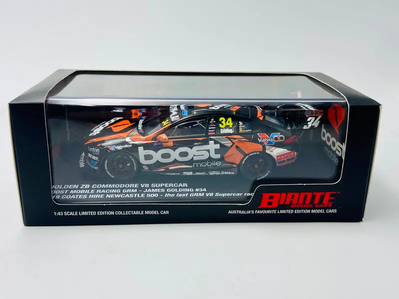 1:43 2019 Grm's Last V8 Supercar Race -- #34 James Golding -- Biante 1