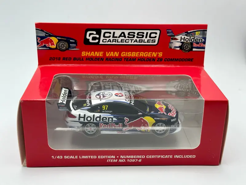 1:43 2019 Shane Van Gisbergen -- Red Bull Racing -- Classic Carlectables 1