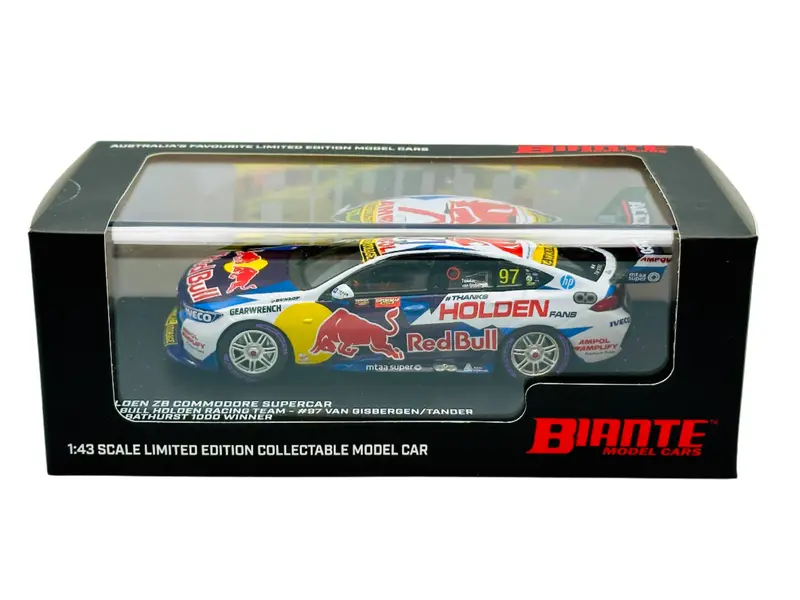 1:43 2020 Bathurst Winner -- #97 Van Gisbergen/Tander -- Red Bull -- Biante 1