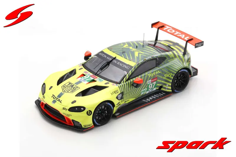 1:43 2020 Le Mans Lmgte Pro 1St Place -- #97 Aston Martin Racing -- Spark 1