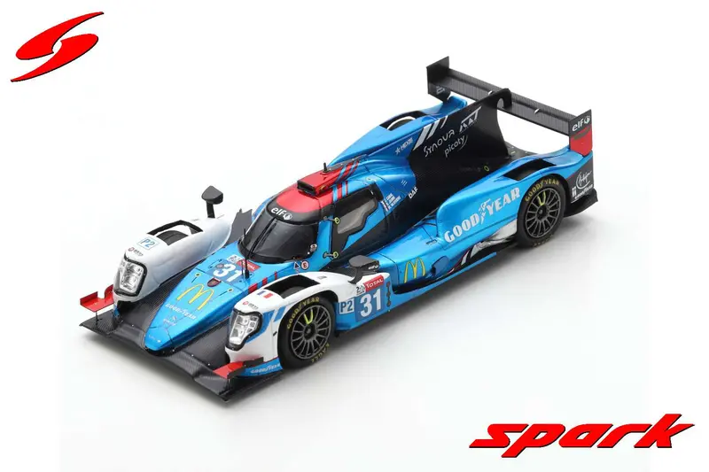 1:43 2020 Le Mans Lmp2 3Rd Place -- #31 Panis Racing -- Spark 1