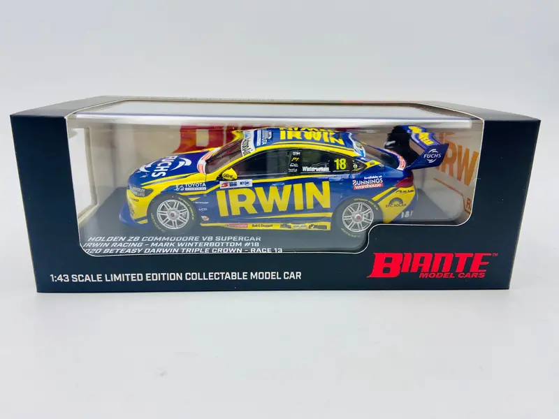 1:43 2020 Mark Winterbottom -- Irwin Racing Holden Zb Commodore -- Biante 1