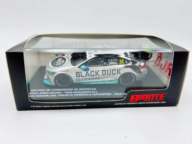 1:43 2020 Todd Hazelwood -- Bjr Black Duck Holden Zb Commodore -- Biante 1