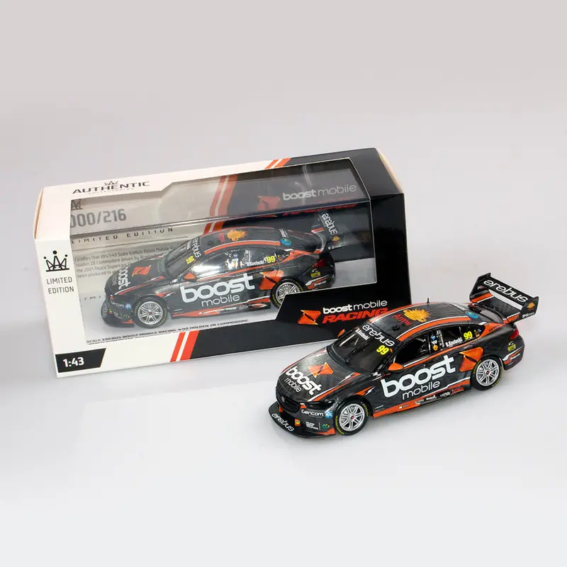 1:43 2021 Brodie Kostecki -- #99 Erebus Motorsport -- Authentic Collectables 1