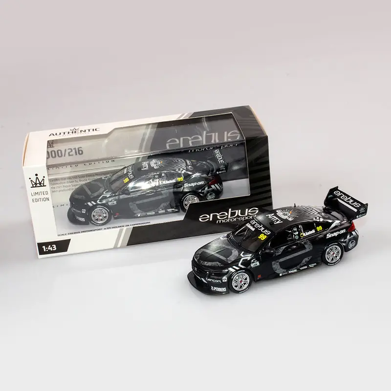 1:43 2021 Brodie Kostecki -- #99 Erebus Test Livery -- Authentic Collectables 1