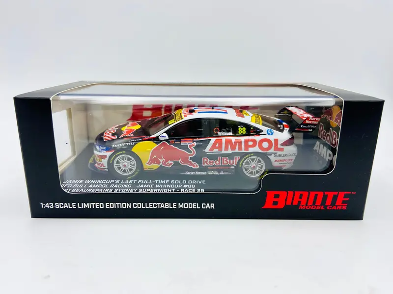 1:43 2021 Jamie Whincup -- Last Solo Drive -- Red Bull Ampol Racing -- Biante 1