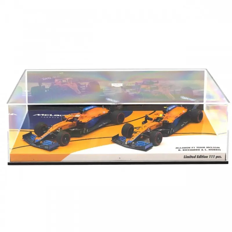 1:43 2021 Season -- Ricciardo/Norris Mclaren Twin Set -- Minichamps F1 1