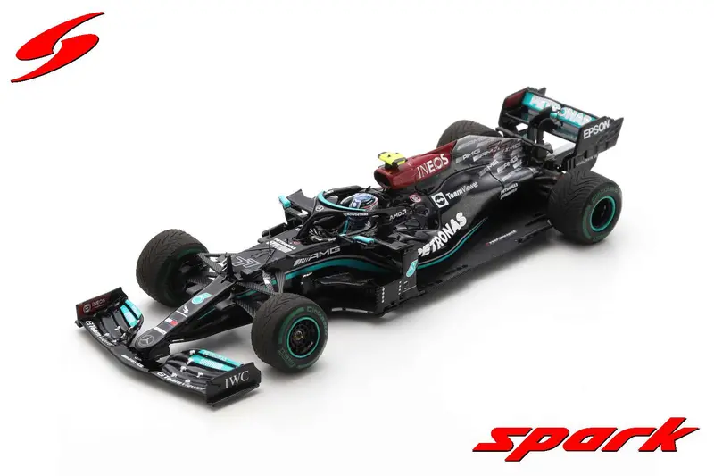 1:43 2021 Valtteri Bottas -- Turkish Gp Winner -- #77 Mercedes-Amg W12 -- Spark 1