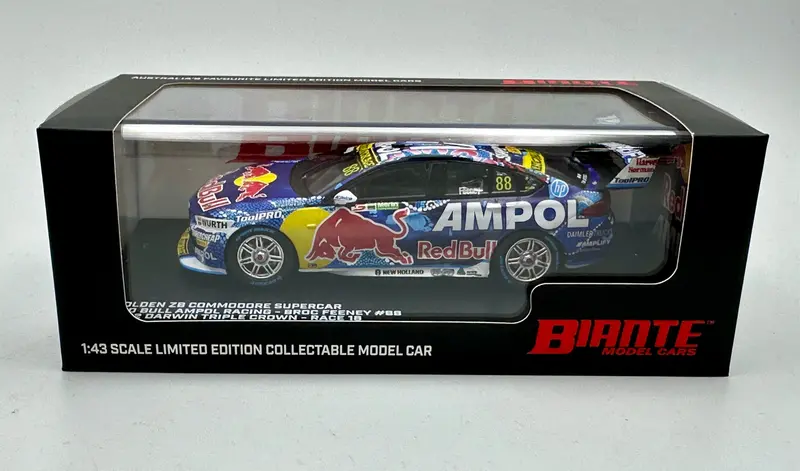 1:43 2022 Broc Feeney -- Darwin Indigenous Livery -- Red Bull Racing -- Biante 1