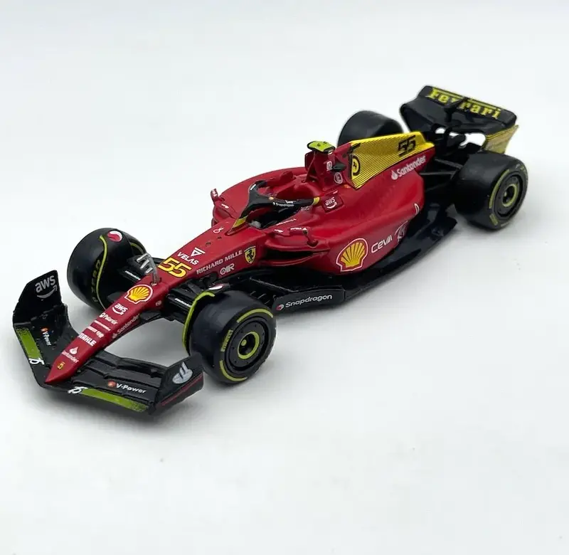 1:43 2022 Carlos Sainz -- Italian Gp -- Scuderia Ferrari F1-75 -- Bburago F1 1