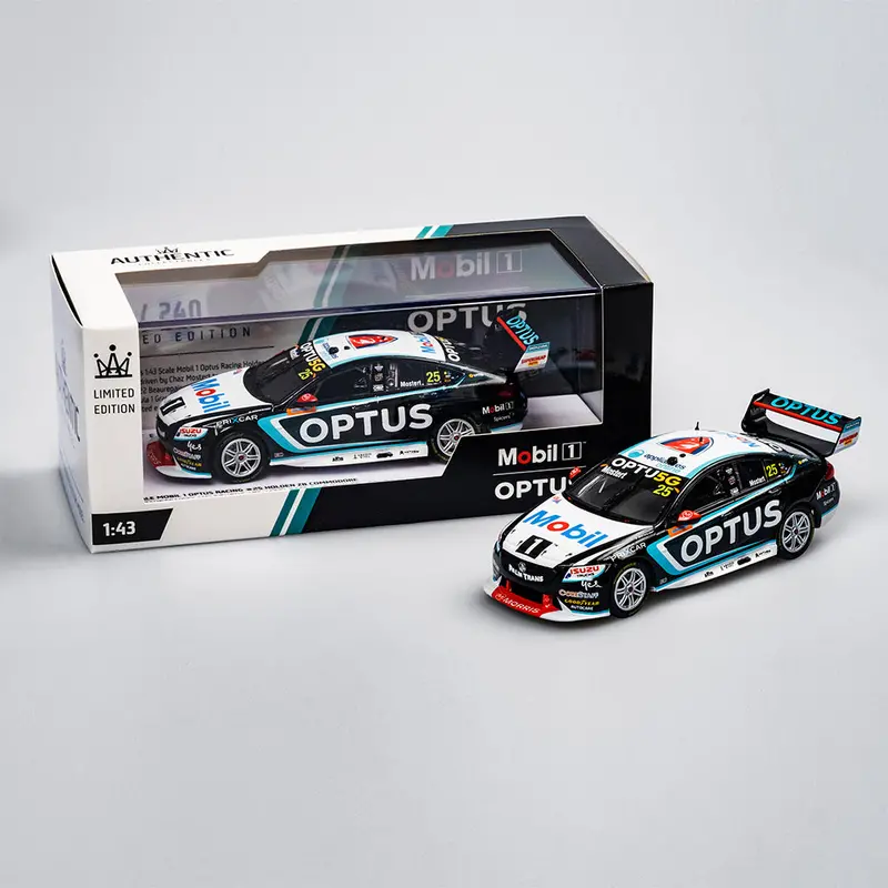 1:43 2022 Chaz Mostert - #25 Mobil 1 Optus Racing - Race 6/9 Winner -- Authentic 1