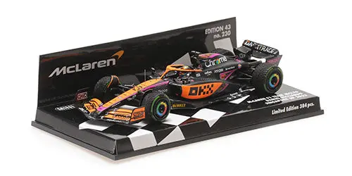1:43 2022 Daniel Ricciardo -- Singapore Gp -- Mclaren Mcl36 -- Minichamps F1 1