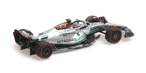 1:43 2022 George Russell -- Bahrain Gp -- Mercedes-Amg W13 E -- Minichamps F1 2