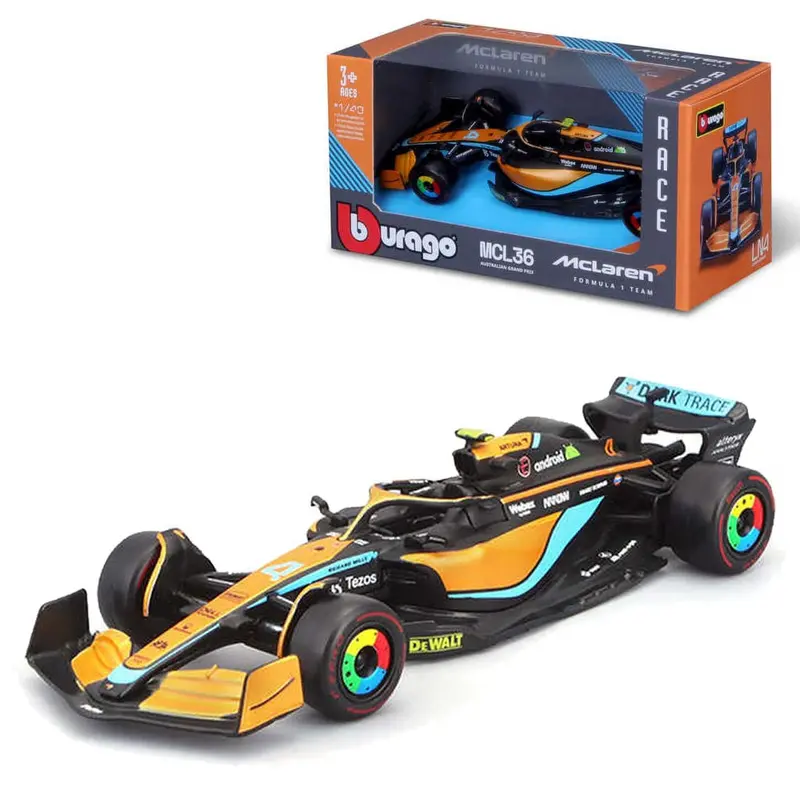 1:43 2022 Lando Norris -- #4 Mclaren Mcl36 -- Bburago F1 1
