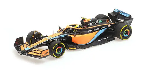 1:43 2022 Lando Norris -- Bahrain Gp -- Mclaren Mcl36 -- Minichamps F1 1