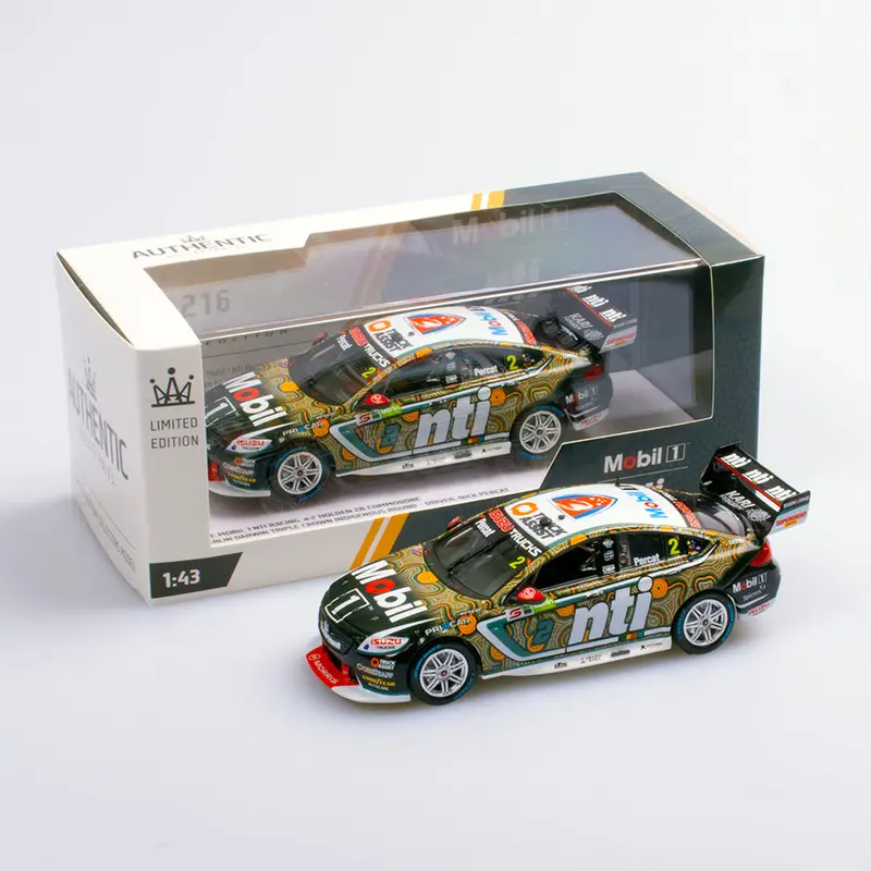 1:43 2022 Nick Percat -- #2 Wau Darwin Indigenous Livery -- Authentic Collectables 1