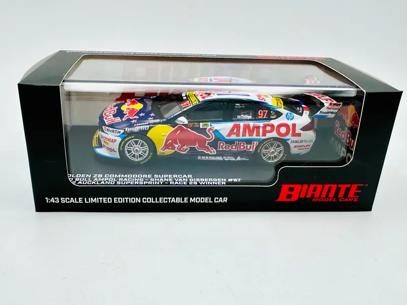 1:43 2022 Pukekohe Winner -- Shane Van Gisbergen -- Red Bull Racing -- Biante 1